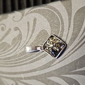 Silver 925 pendant with Baltic amber